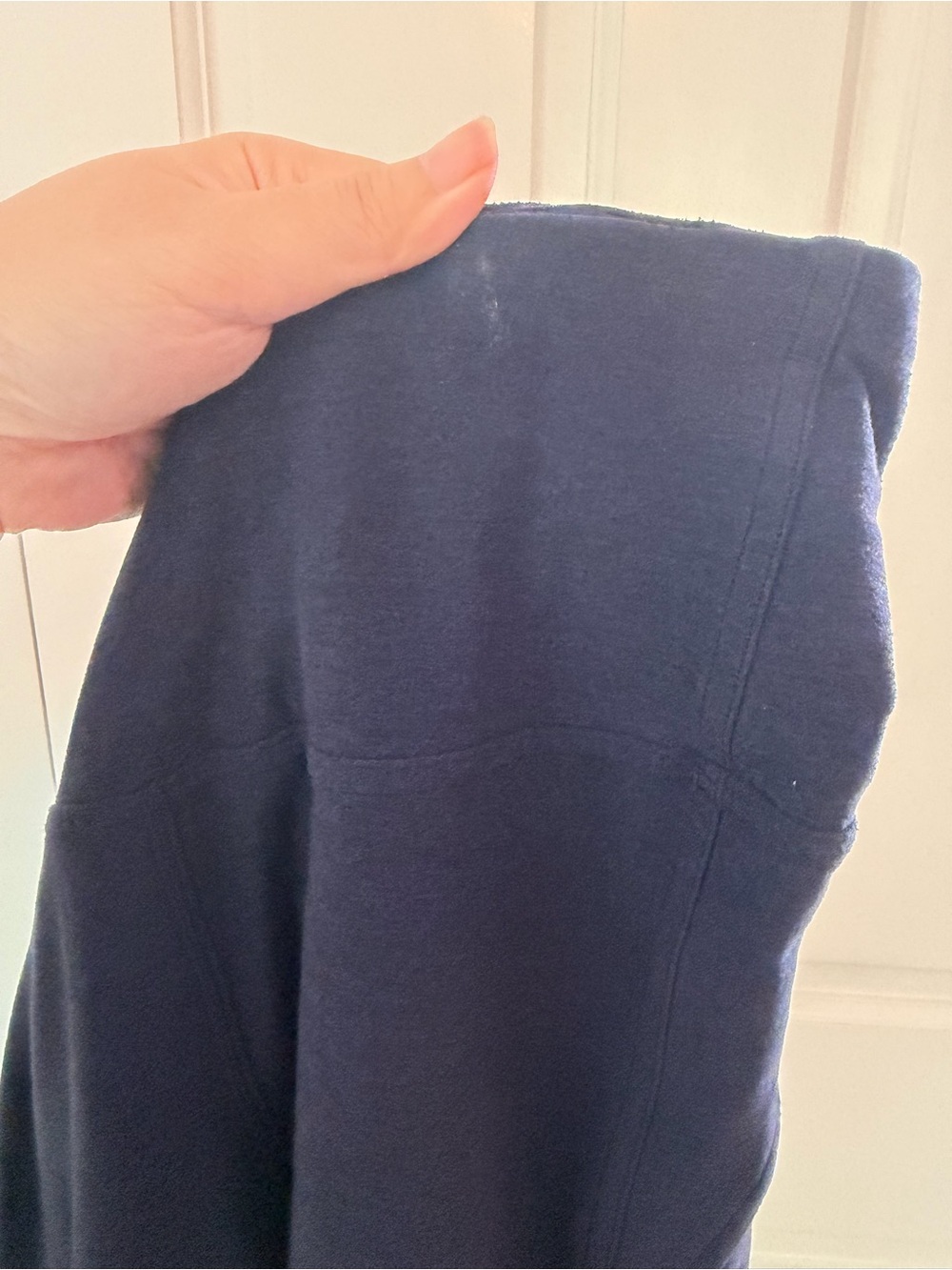 Lululemon Navy Cropped Jogger Yoga Pants Size 10 - Picture 8 of 8